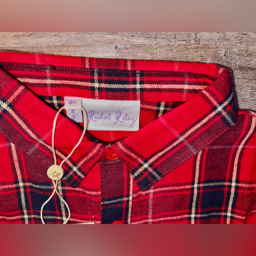 Rachel Riley Plaid Shirt - Picture 2 of 3